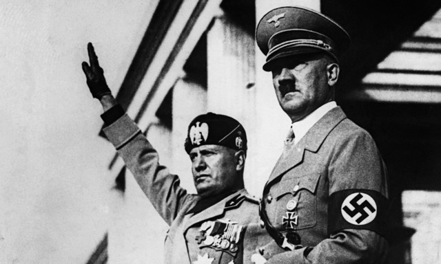 Mussolini and Hitler
