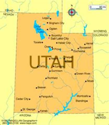 Utah is Admitted to the Union