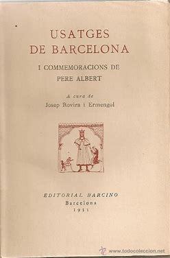 Sustitución de los capitulares por las Usatges