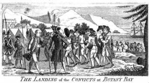 British Send Convicts to Australia