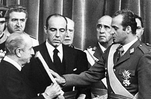 Designación Juan Carlos como sucesor