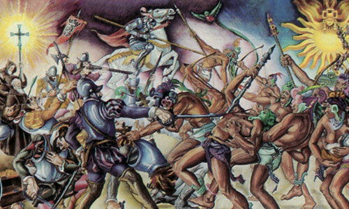 Muerte de Tecun Umán