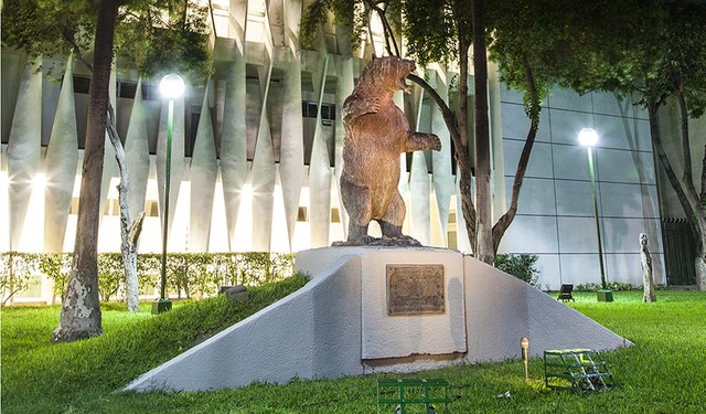 En un viaje a una conferencia a FCFM, visito FIME por la noche