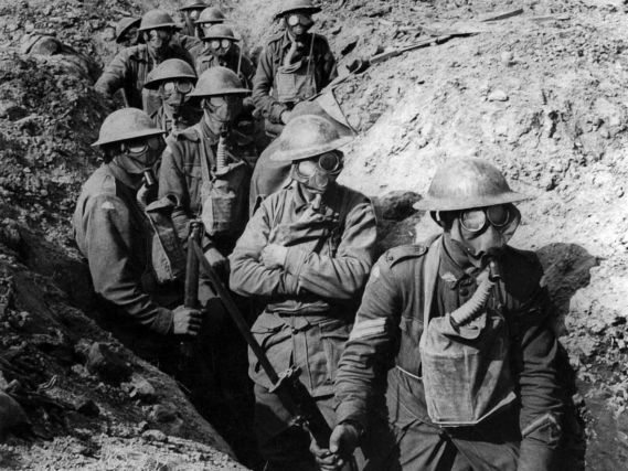 Primer ataque con gases tóxicos