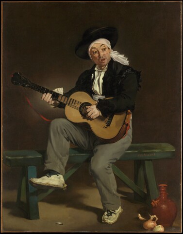 Edouard manet creo el cantante español