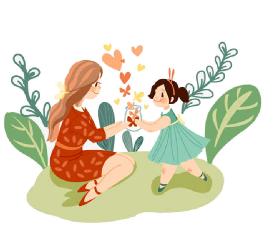 Nuestra primera casa solo con mamá