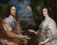 Charles I marries Henriette Marie of France (catholic)