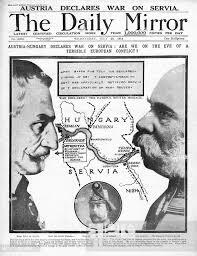 Declaración de Guerra de Austria Hungría a Serbia