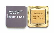 Procesadores Intel 80166 y 80188