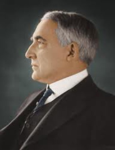 President Warren G. Harding