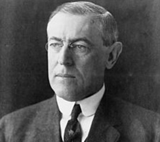 Former President Woodrow Wilson dies