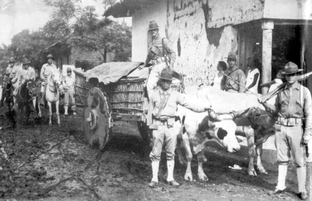 U. S. Marines land in Nicaragua