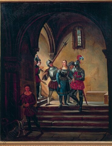 Jeanne d ́Arc langes reetmise tõttu vangi