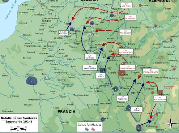 Batalla de fronteras
