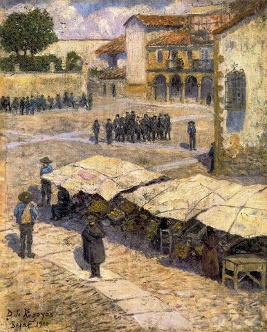 Daro de Regoyos; Huelga de Béjar