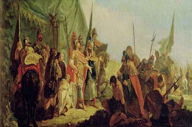 Conquista de India por Alejandro Magno (329 a.C.)
