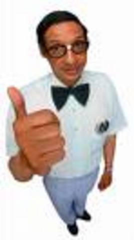 Lance Ansley kicking Simon's pens all over the floor of the commons