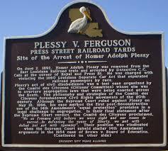 Plessy vs. Ferguson