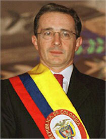 Álvaro Uribe Vélez (2006-2010) Segundo Periodo