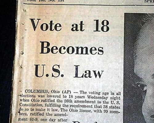 The 26th Amendment
