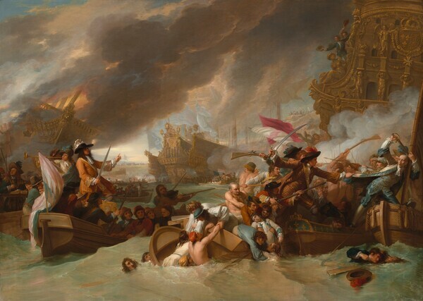Battle at La Hogue