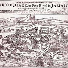 Earthquake in Porte Royale, Jamaica