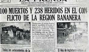 LA MASACRE DE LAS BANANERAS