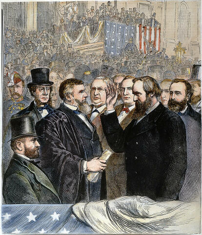 Presidential Inauguration of Rutherford Hayes