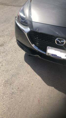 Choqué el carro de mi mamá