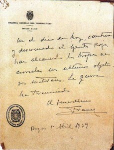 Fi de la guerra