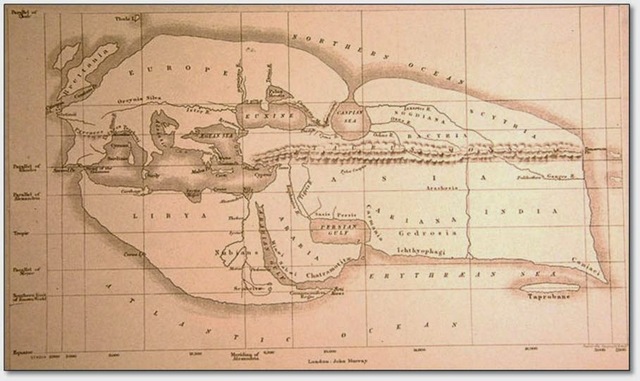 Mapa de Eratóstenes
