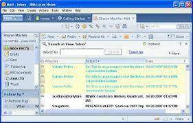 Lotus notes