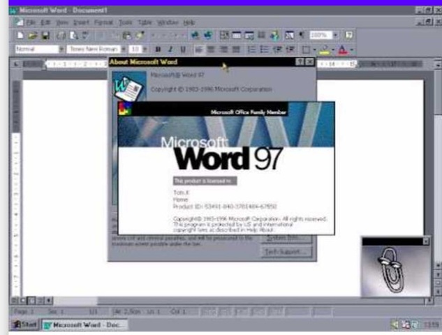 el word 97 -98