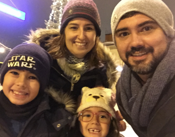 Viajei para o polo norte.