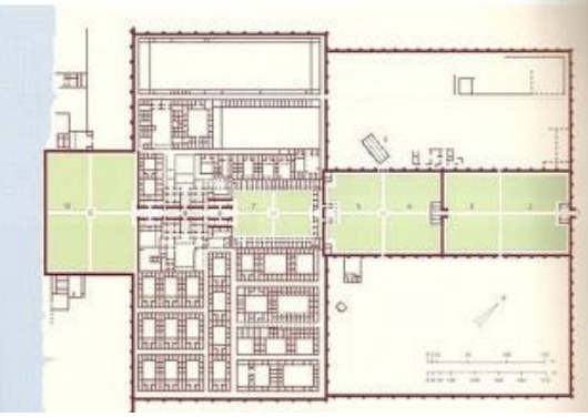 Palacio de Balkuwara. (6 km al sur de Samarra).