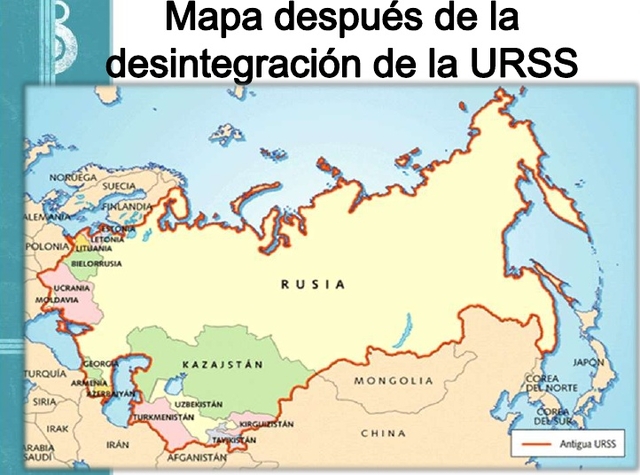 DESINTEGRACIÓN DE LA URSS