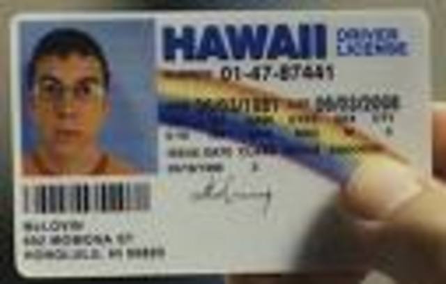 Coop's fake ID