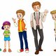Depositphotos 32639785 stock illustration a man from childhood to