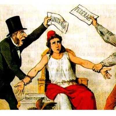 Timeline: Los problemas económicos, políticos y sociales para la organización del Estado nacional