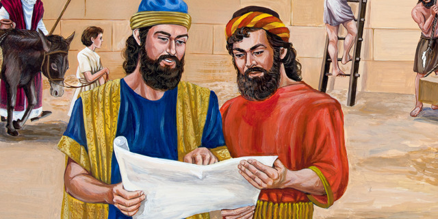 ESDRAS Y NEHEMÍAS RECOSTRUYEN LA CIUDAD