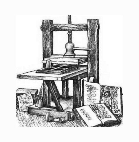 Первый печатный станок