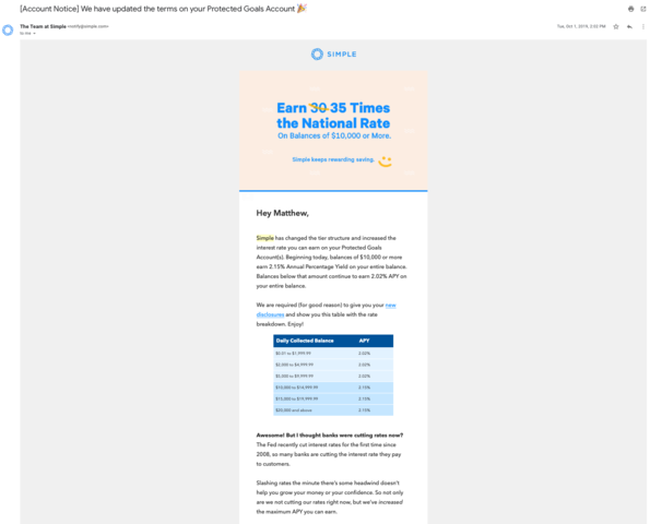 2.15% APY on P.Goals >$10K