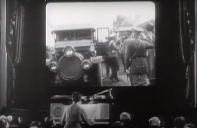 1ra proyección del cine