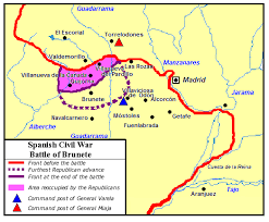 The battle of Brunete