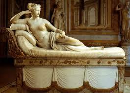 Esculturas Napoleón (Marte) Paulina (Venus)