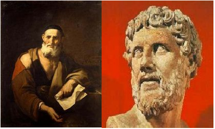 Postularon la existencia de los átomos