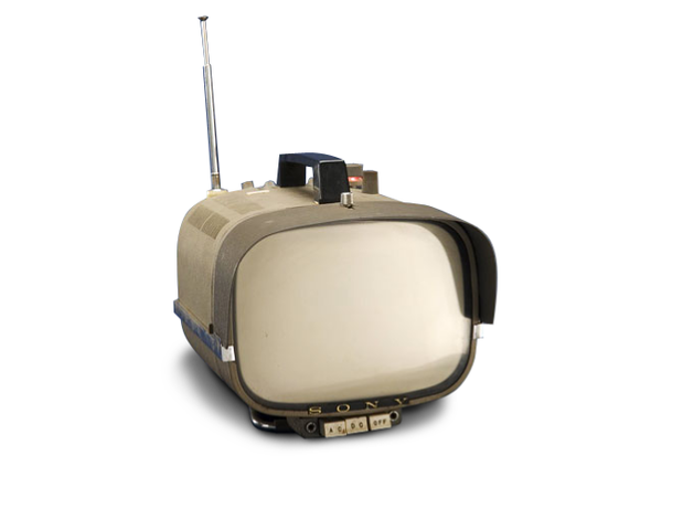 первый транзисторный телевизор