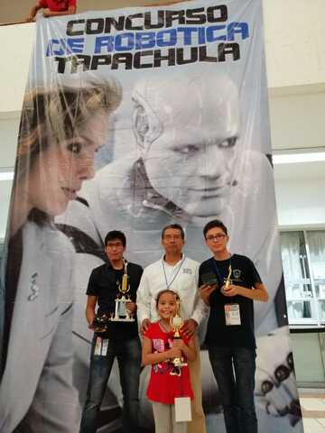 Gané mi primer torneo de Robótica