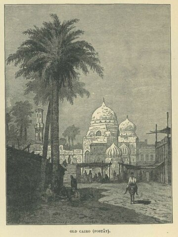Fustat. (Actual Cairo). - Fundada por general Amr ibn al-As.