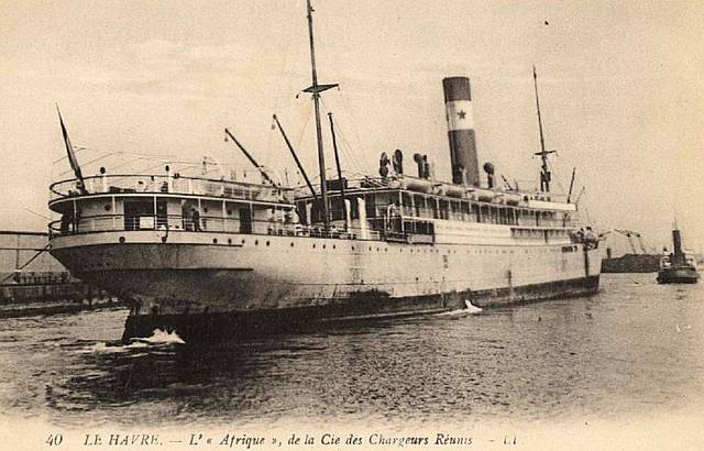French passenger ship Afrique sinks near La Rochelle